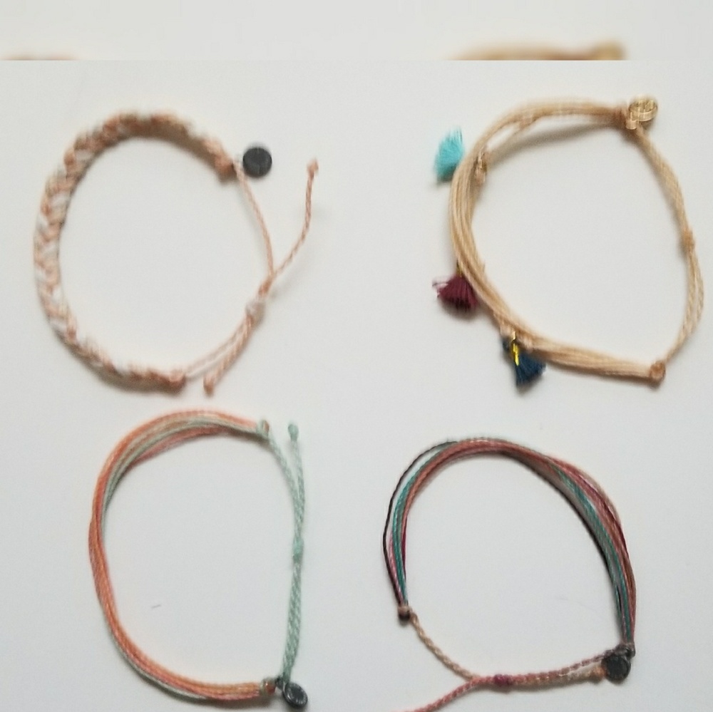 Pura Vida Tassel bracelet set